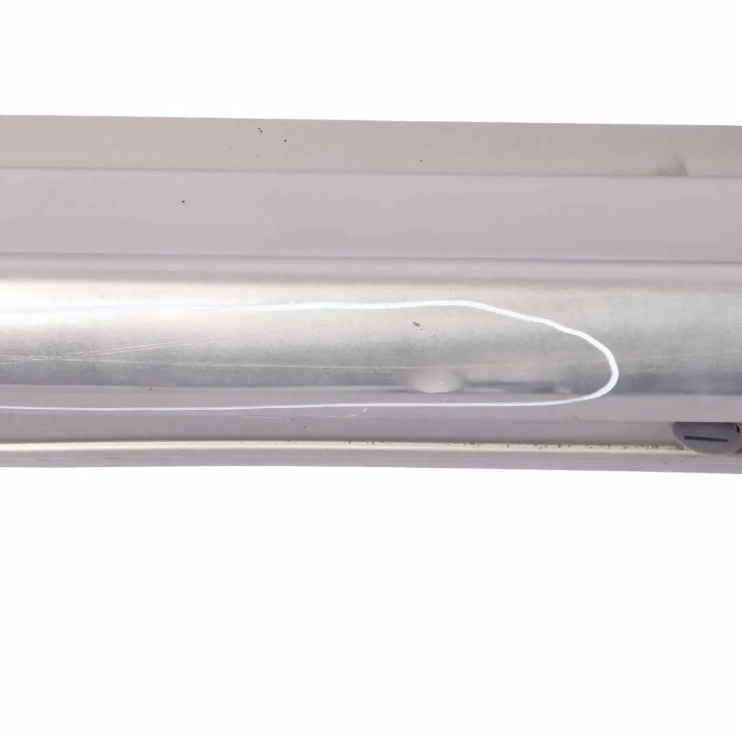 Side Skirt Door Sill Cover Right O/S Comet Grey Metallic - 748 to Mercedes W245 with Part number A1696111608 Mercedes W245 Side Skirt Door Sill Cover Right O/S Comet Grey Metallic - 748 - SKU A1696111608-KMG - Part number A1696111608