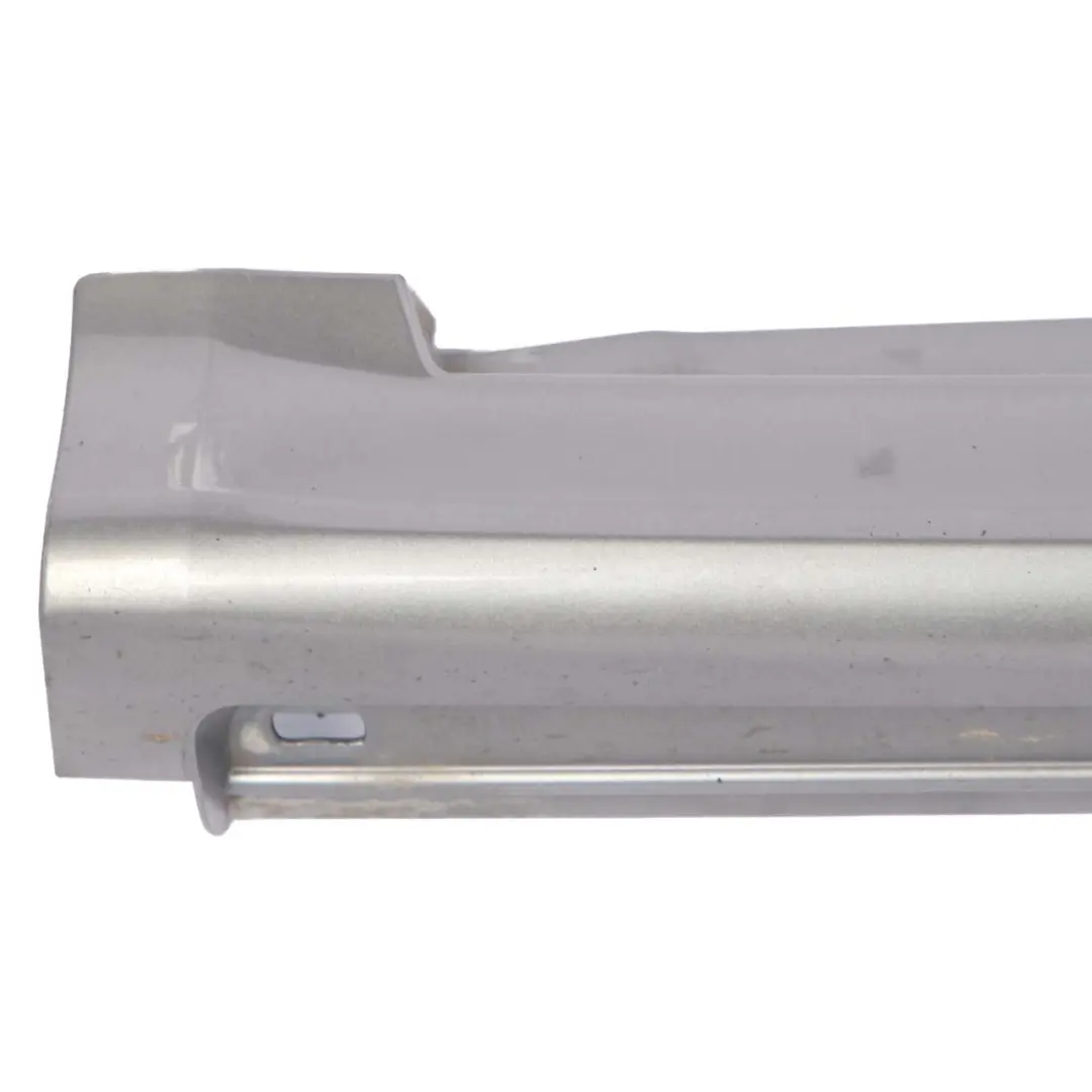 Door Sill Side Cover Skirt Left N/S Mountain Grey Metallic - 787 to Mercedes W245 with Part number A1696111508 Mercedes W245 Door Sill Side Cover Skirt Left N/S Mountain Grey Metallic - 787 - SKU A1696111508-MG - Part number A1696111508