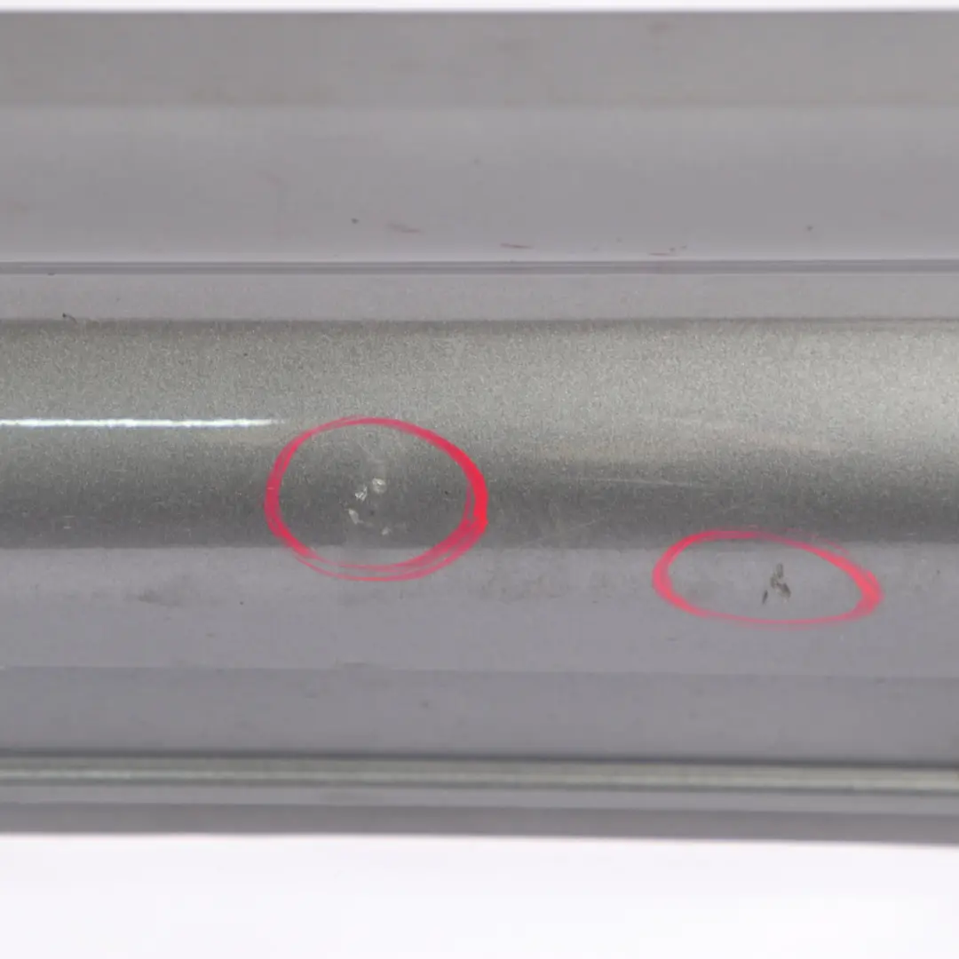 Door Sill Side Cover Skirt Left N/S Mountain Grey Metallic - 787 to Mercedes W245 with Part number A1696111508 Mercedes W245 Door Sill Side Cover Skirt Left N/S Mountain Grey Metallic - 787 - SKU A1696111508-MG - Part number A1696111508