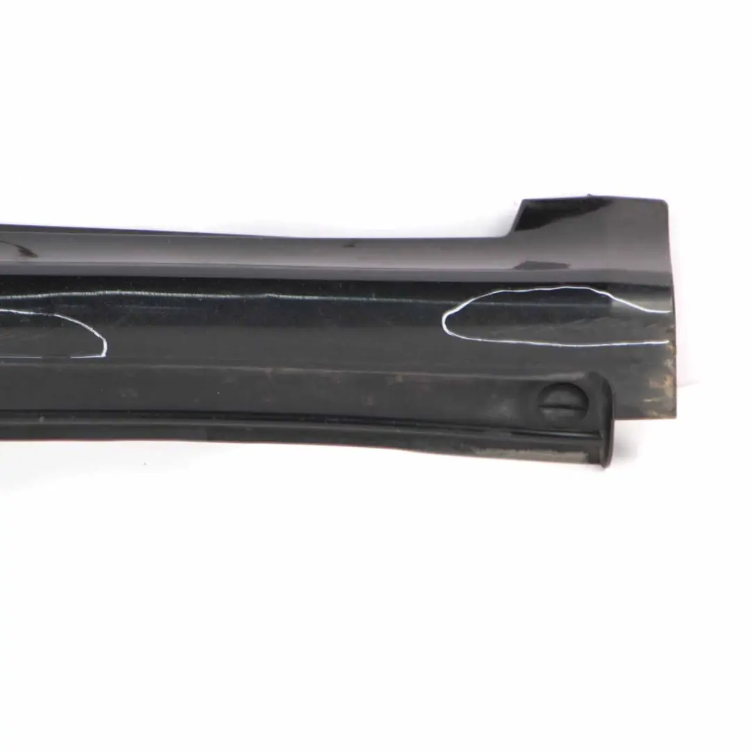 Side Skirt Door Sill Cover Right O/S Night Black Metallic - 696 to Mercedes W245 with Part number A1696111608 Mercedes W245 Side Skirt Door Sill Cover Right O/S Night Black Metallic - 696 - SKU A1696111608-NIB - Part number A1696111608