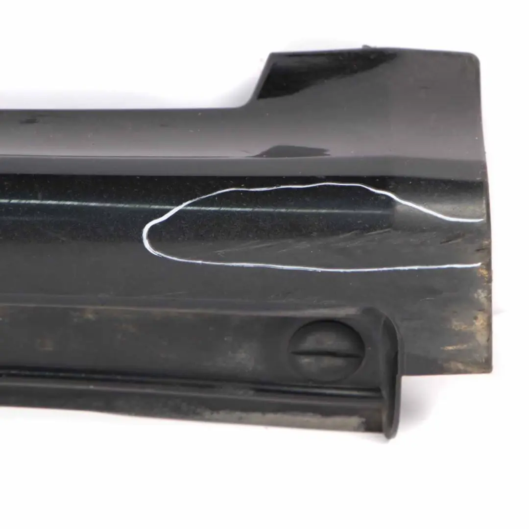 Mercedes W245 Side Skirt Door Sill Cover Right O/S Night Black Metallic - 696 - SKU A1696111608-NIB - Part number A1696111608