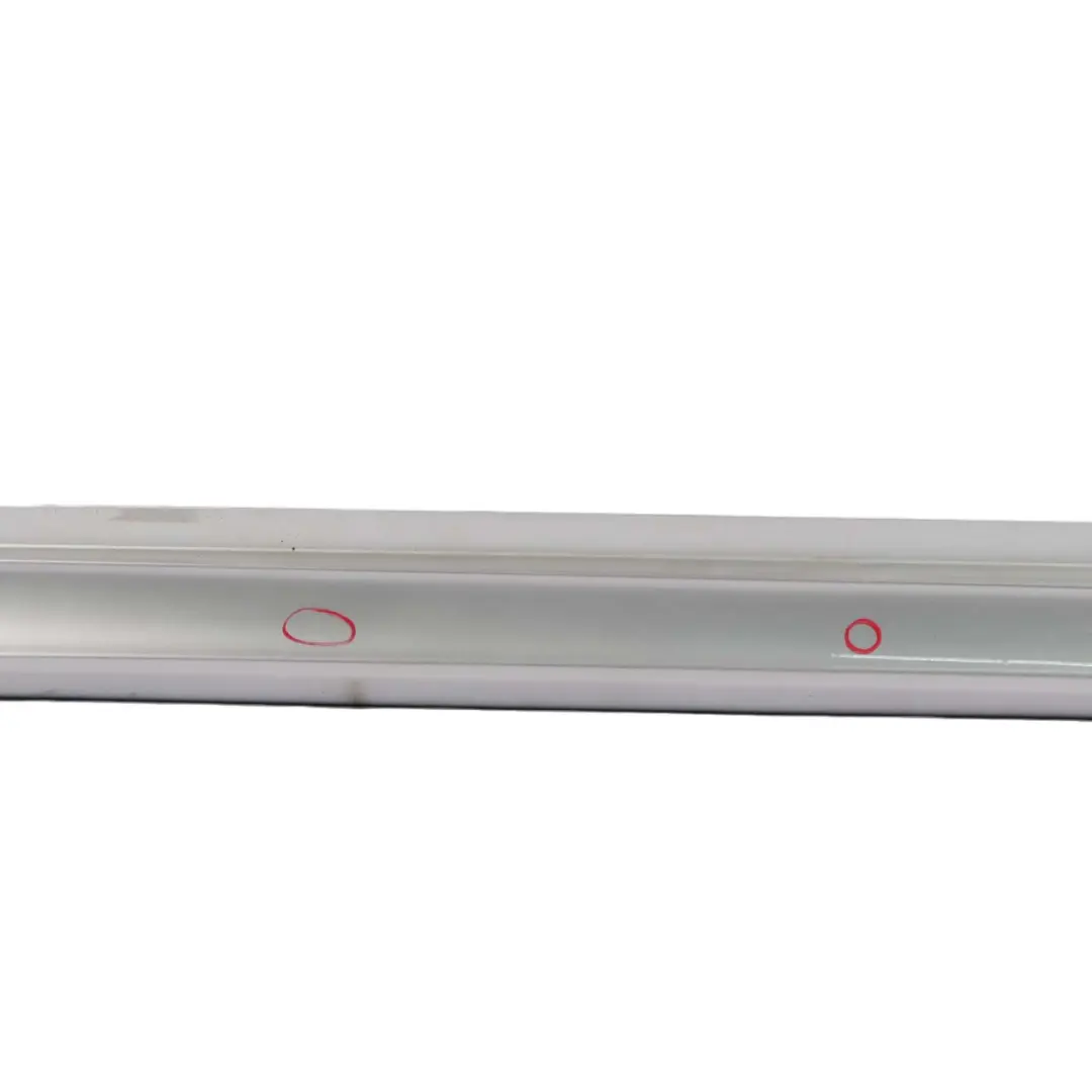 Mercedes W245 Door Sill Side Cover Skirt Right O/S Polar Silver Metallic - 761 - SKU A1696111608-PS - Part number A1696111608