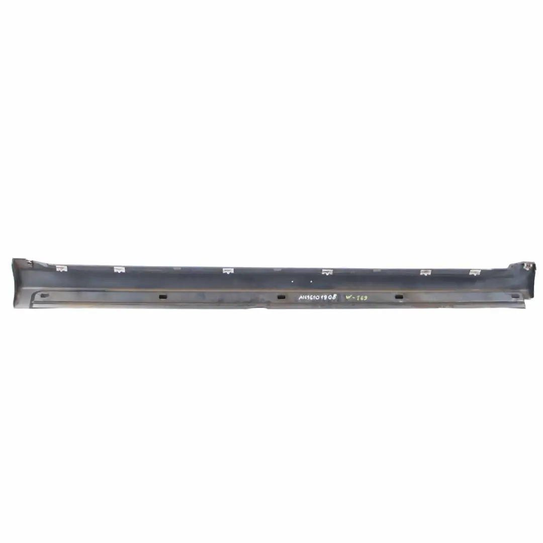 Side Skirt Left N/S Sill Side Cover Mountain Grey Metallic - 787 to Mercedes W169 with Part number A1696111908 Mercedes W169 Side Skirt Left N/S Sill Side Cover Mountain Grey Metallic - 787 - SKU A1696101908-MG - Part number A1696111908
