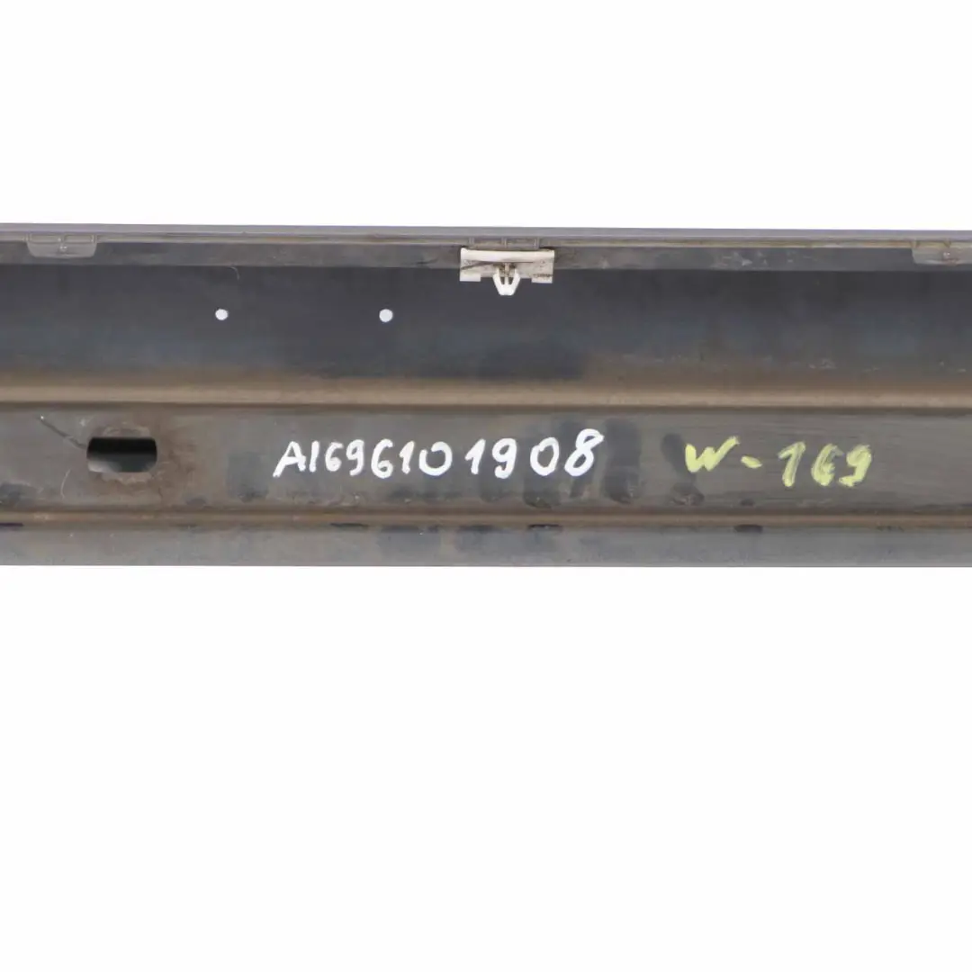 Side Skirt Left N/S Sill Side Cover Mountain Grey Metallic - 787 to Mercedes W169 with Part number A1696111908 Mercedes W169 Side Skirt Left N/S Sill Side Cover Mountain Grey Metallic - 787 - SKU A1696101908-MG - Part number A1696111908
