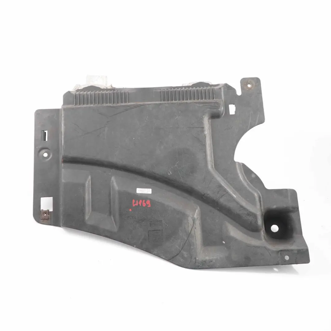 Spare Wheel Holder Bracket Panel Carrier Cover Trim to Mercedes W169 with Part number A1696191438 Mercedes W169 Spare Wheel Holder Bracket Panel Carrier Cover Trim - SKU A1696191438 - Part number A1696191438