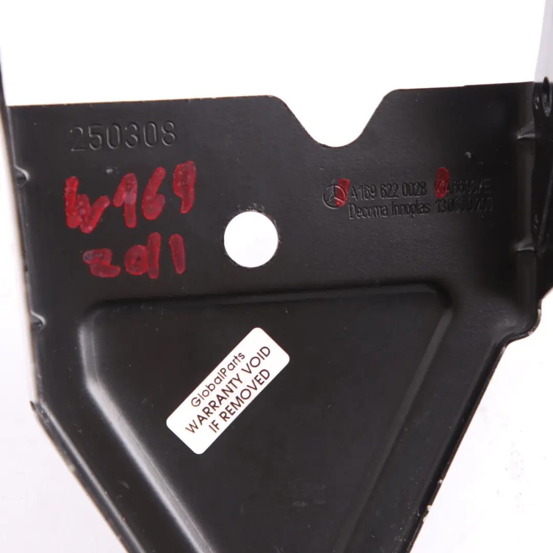 Cubierta De La cerradura del capo Soporte De montaje para Mercedes W169 con número de pieza A1696220028 Mercedes W169 Cubierta De La cerradura del capo Soporte De montaje - SKU A1696220028 - Número de pieza A1696220028