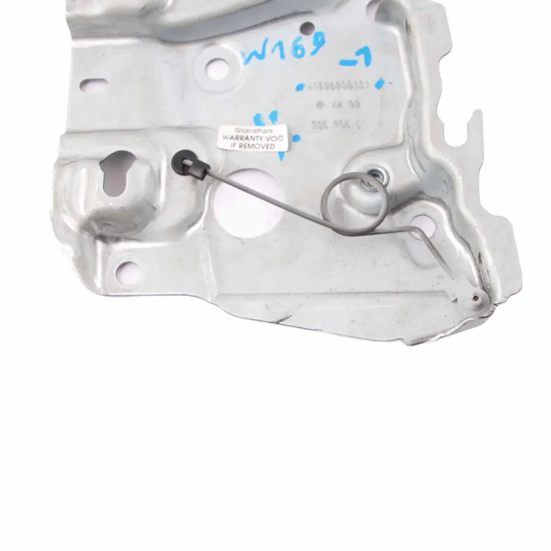 Holder Bracket Boot Trunk Left N/S to Mercedes W169 W245 Tailgate with Part number A1696300131 Mercedes W169 W245 Tailgate Holder Bracket Boot Trunk Left N/S - SKU A1696300131-1 - Part number A1696300131