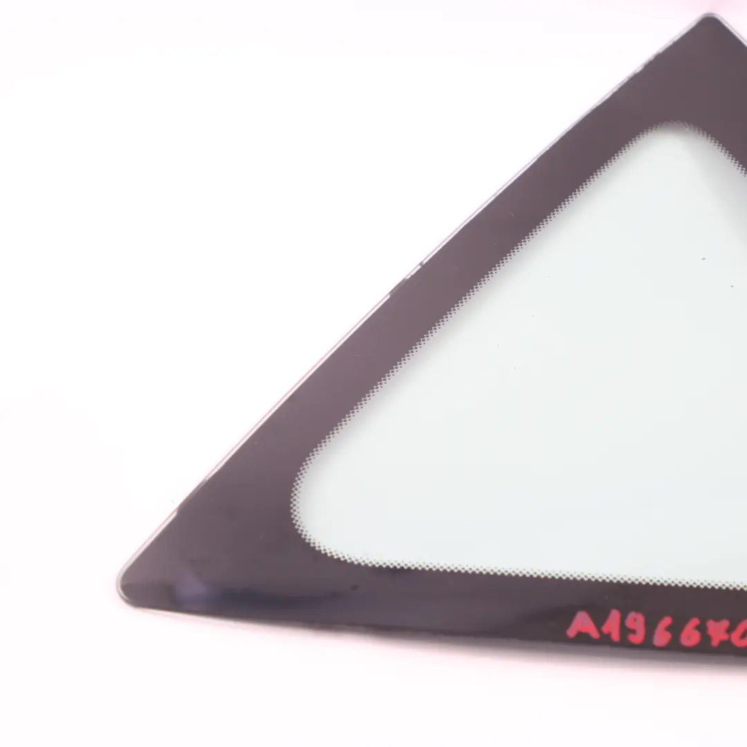 Mercedes W169 Cristal Ventana Trasera Derecha Cuarto AS2 - SKU A1696700412-1 - Número de pieza A1696700412