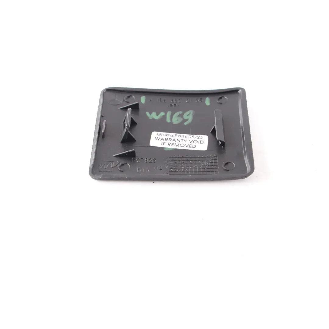 Mercedes W169 W245 Centre Console Trim Cover Arm Rest Panel Black - SKU A1696800135 - Part number A1696800135