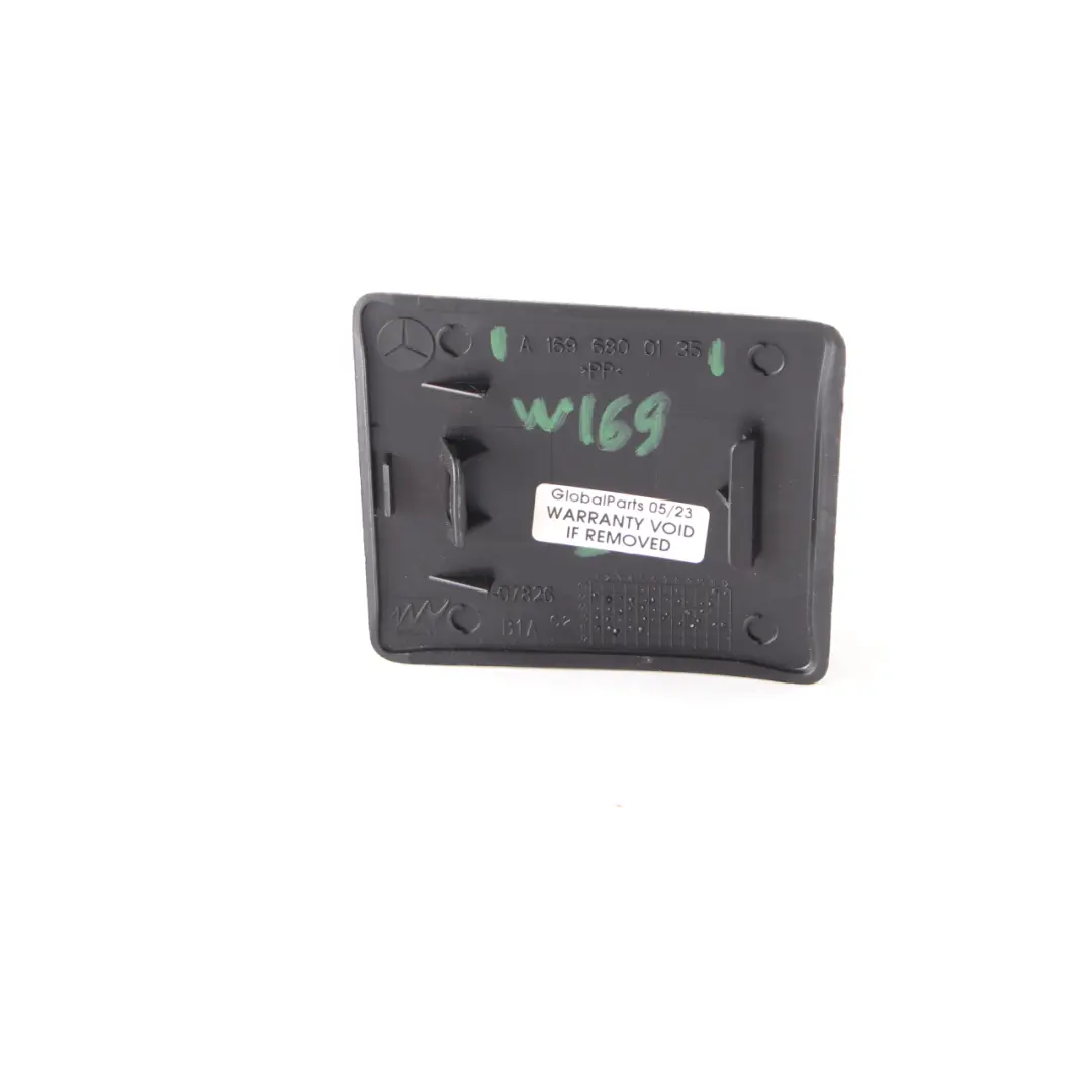 Consola Central Tapa Reposabrazos Panel Negro para Mercedes W169 W245 con número de pieza A1696800135 Mercedes W169 W245 Consola Central Tapa Reposabrazos Panel Negro - SKU A1696800135 - Número de pieza A1696800135