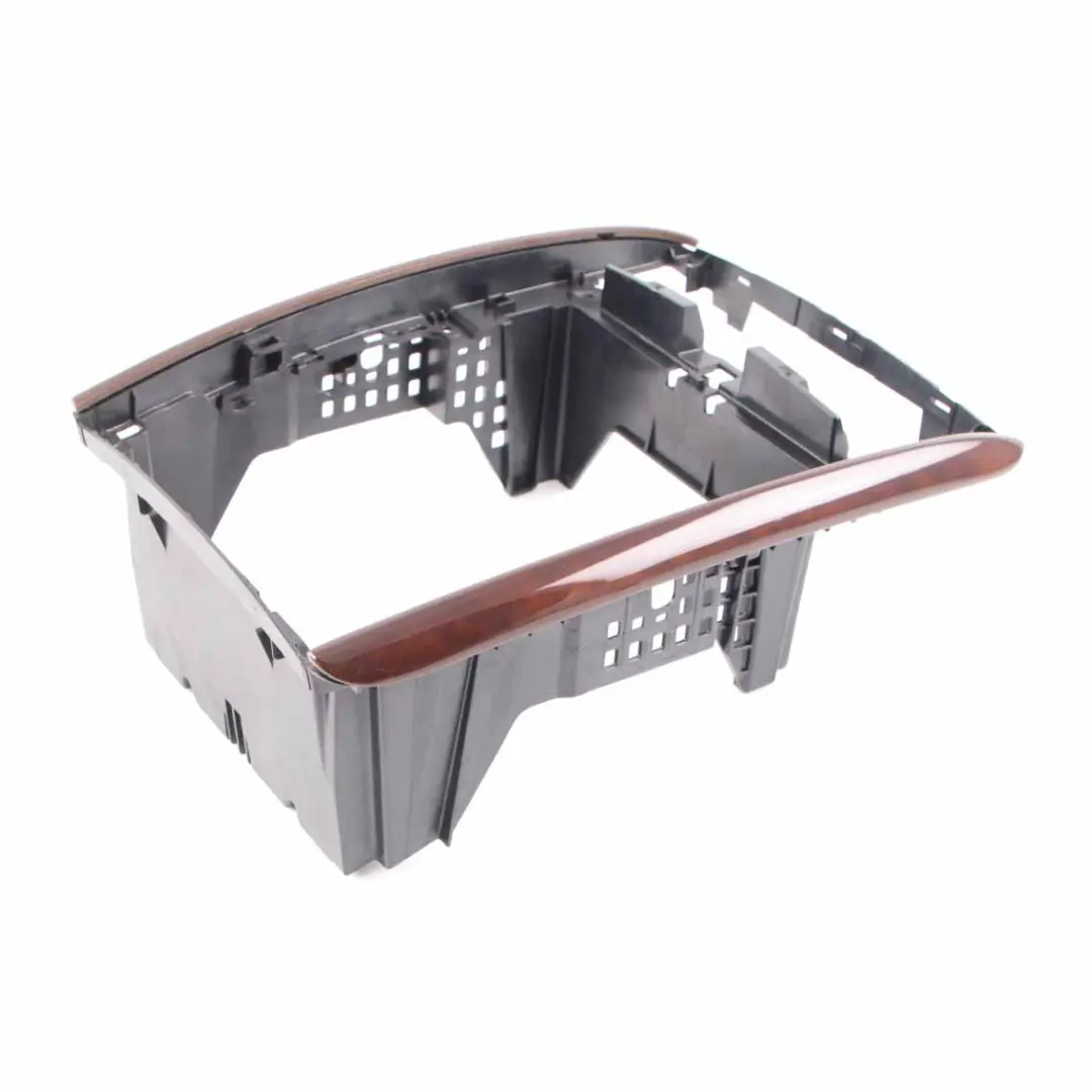 Consola Central Cubierta Panel Radio Marco Madera para Mercedes W169 con número de pieza A1696800155 Mercedes W169 Consola Central Cubierta Panel Radio Marco Madera - SKU A1696800155 - Número de pieza A1696800155