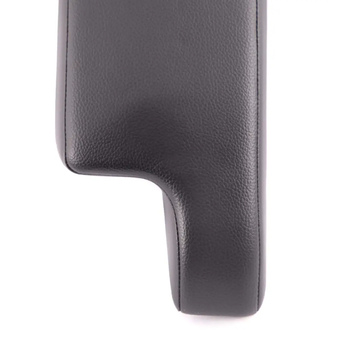  Embellecedor reposabrazos consola Mercedes W169 W245 cuero negro - SKU A1696800319 - Número de pieza A1696800319