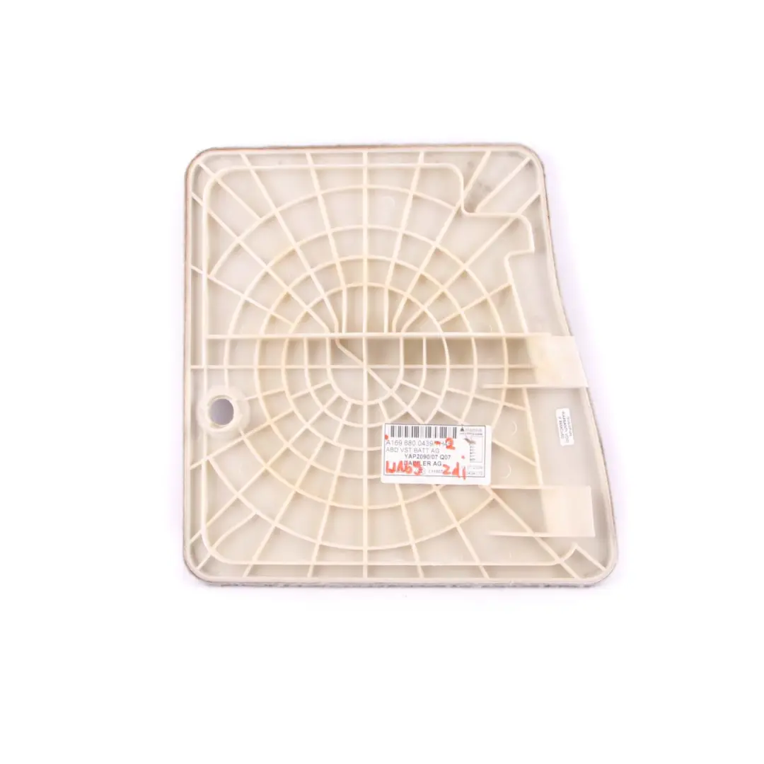 Mercedes W169 W245 Battery Cover Floor Trim Lid Grey - SKU A1696800439-2 - Part number A1696800439
