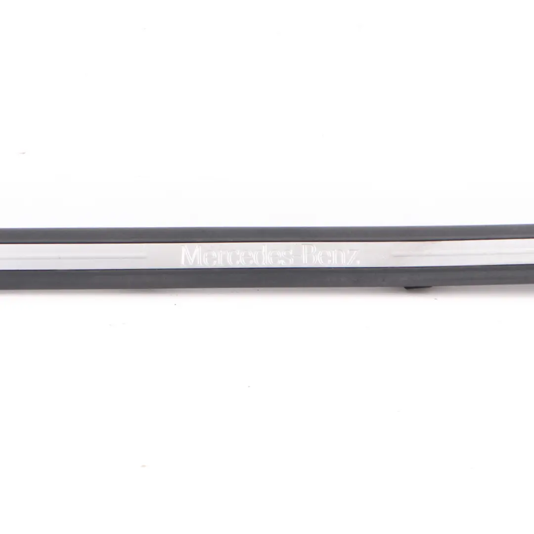 Door Sill Step Front Right O/S Plate Entry Cover to Mercedes W169 Coupe with Part number A1696800474 Mercedes W169 Coupe Door Sill Step Front Right O/S Plate Entry Cover - SKU A1696800474 - Part number A1696800474