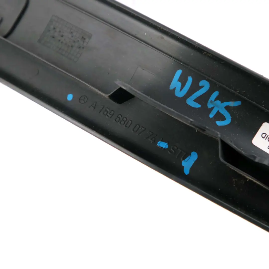 Mercedes-Benz A W169 1 Rear Left Door N/S Sill Entrance Trim Strip to with Part number A1696800774 Mercedes-Benz A W169 1 Rear Left Door N/S Sill Entrance Trim Strip - SKU A1696800774-1 - Part number A1696800774