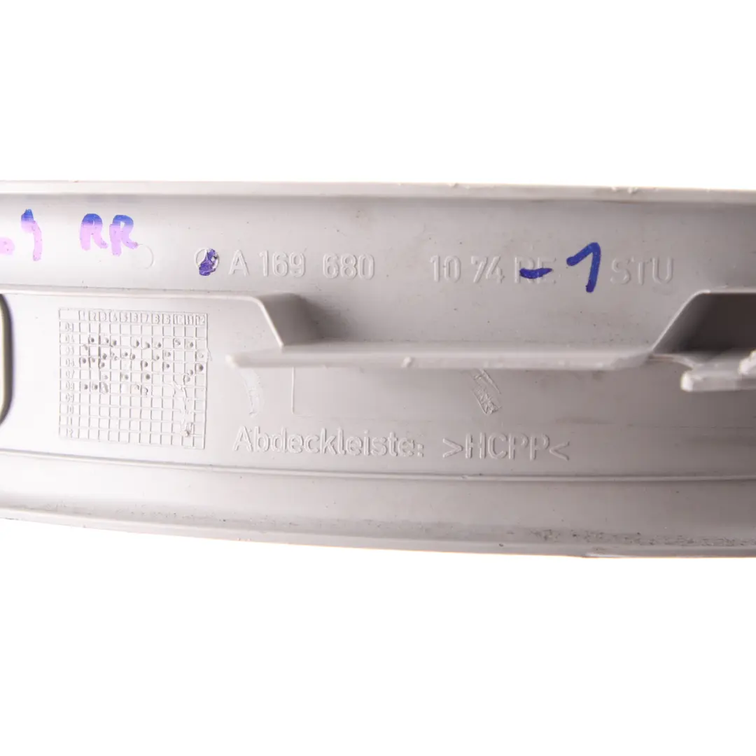 Door Sill Trim Rear Right Step Cover Panel O/S to Mercedes W169 with Part number A1696801074 Mercedes W169 Door Sill Trim Rear Right Step Cover Panel O/S - SKU A1696801074-1 - Part number A1696801074