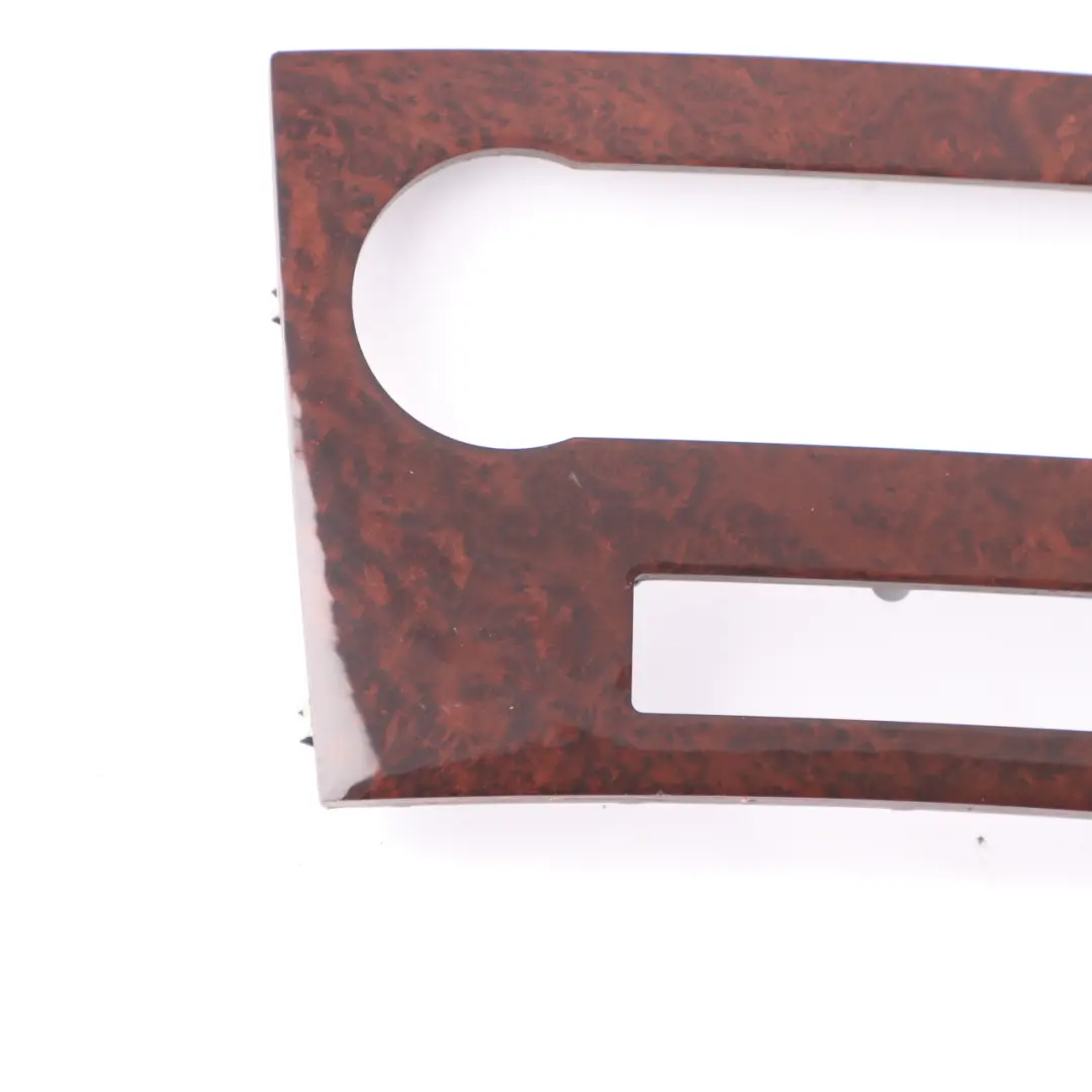 Centre Dashboard Switch Trim Radio Slot Frame Wood Effect Bezel to Mercedes W245 with Part number A1696802239 Mercedes W245 Centre Dashboard Switch Trim Radio Slot Frame Wood Effect Bezel - SKU A1696802239 - Part number A1696802239