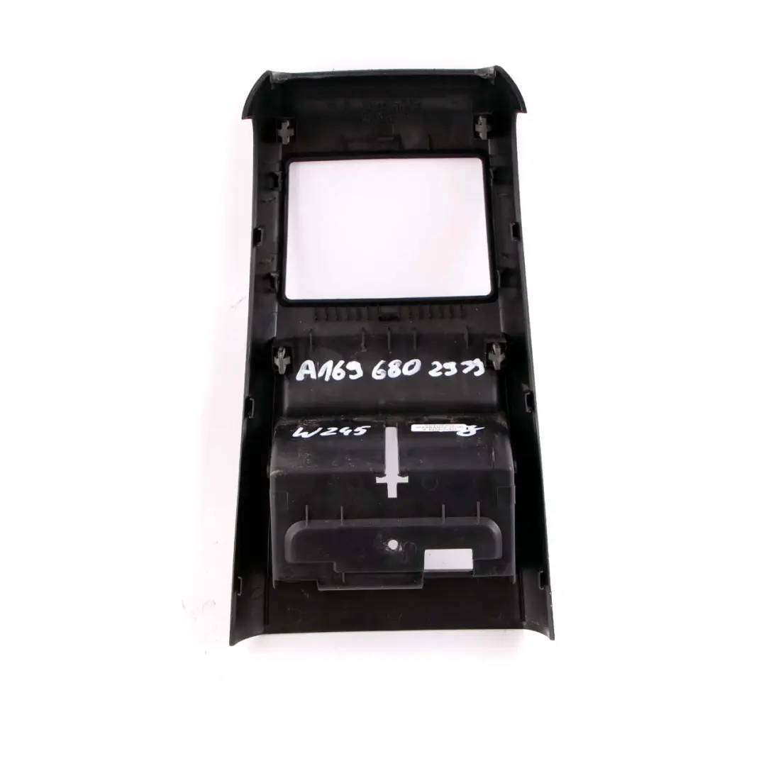 Consola Central Salpicadero Tapa Panel Embellecedor para Mercedes W245 con número de pieza A1696802939 Mercedes W245 Consola Central Salpicadero Tapa Panel Embellecedor - SKU A1696802939 - Número de pieza A1696802939