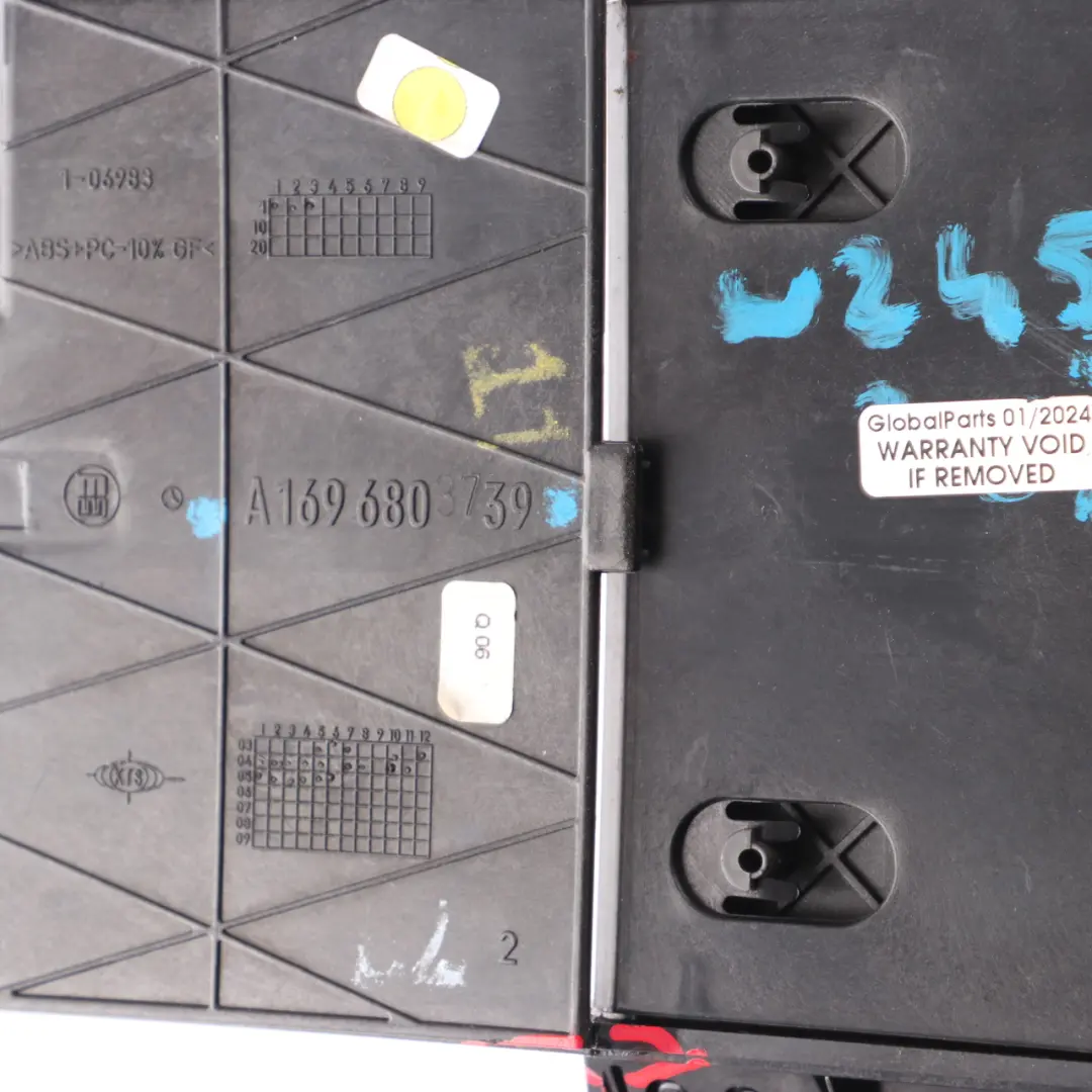 Mercedes W245 Mittel Konsolen Verkleidung Schaltknauf Abdeckung Holz - SKU A1696803739 - Teilenummer A1696803739