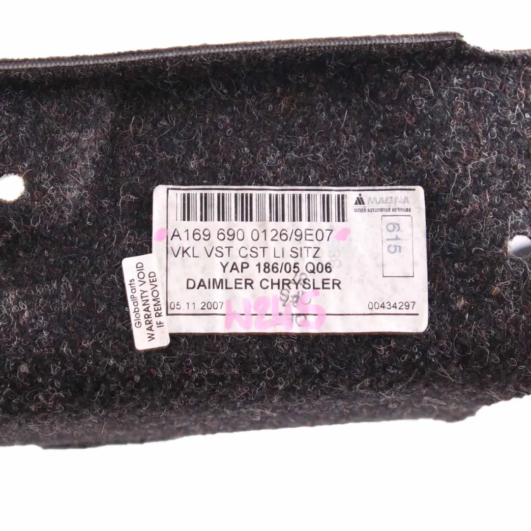Mercedes W245 Boczek Bagażnika Lewy - SKU A1696900126 - Numer Części A1696900126