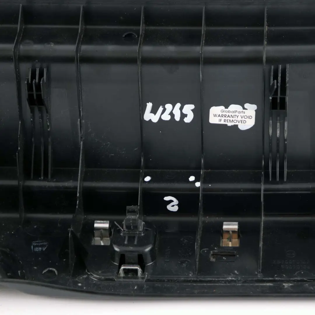 Mercedes-Benz B W245 2 Trunk Loading Sill Edge Trim Panel Black to with Part number A1696900141 Mercedes-Benz B W245 2 Trunk Loading Sill Edge Trim Panel Black - SKU A1696900141-2 - Part number A1696900141