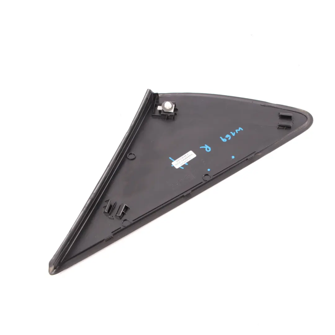 Mercedes-Benz A-Class W169 Wing Trim Top Cover Right O/S Black to with Part number A1696900287 Mercedes-Benz A-Class W169 Wing Trim Top Cover Right O/S Black - SKU A1696900287-1 - Part number A1696900287