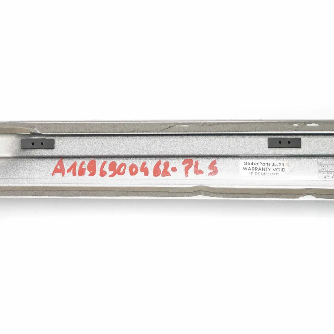 Mercedes W169 Modanatura porta Striscia anteriore destra Argento Polare - SKU A1696900462-PLS - Numero di parte A1696900462