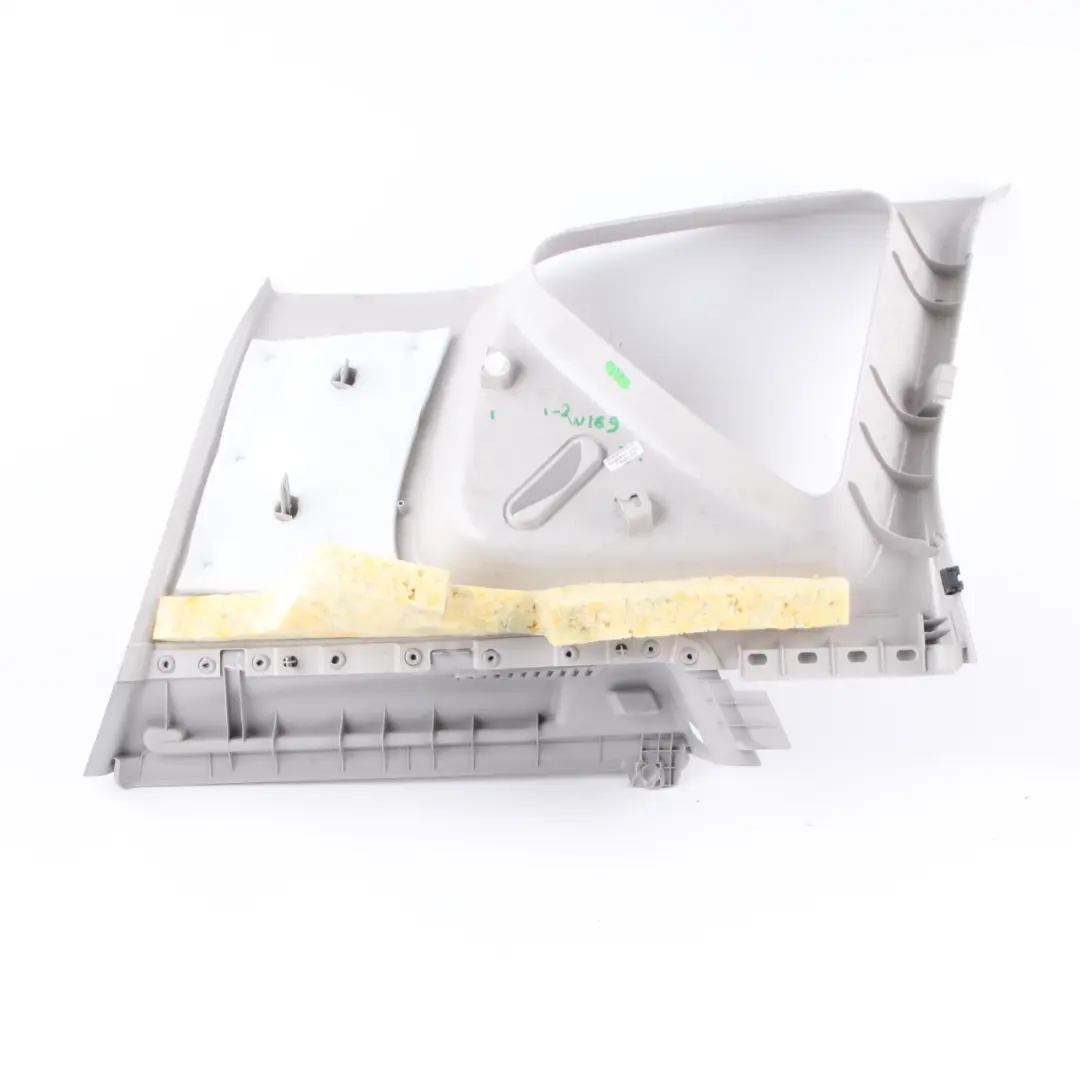 C-Pillar Rear Right O/S Trim Panel Cover Grey to Mercedes W169 with Part number A1696900625 Mercedes W169 C-Pillar Rear Right O/S Trim Panel Cover Grey - SKU A1696900625-2 - Part number A1696900625