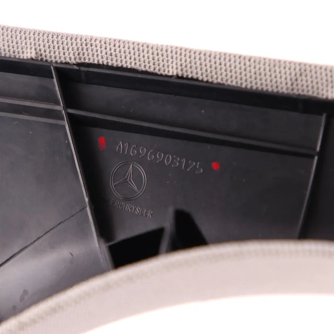 Mercedes-Benz W245 Column A-Pillar Trim Cover Panel Left Grey to with Part number A1696903125 Mercedes-Benz W245 Column A-Pillar Trim Cover Panel Left Grey - SKU A1696903125 - Part number A1696903125