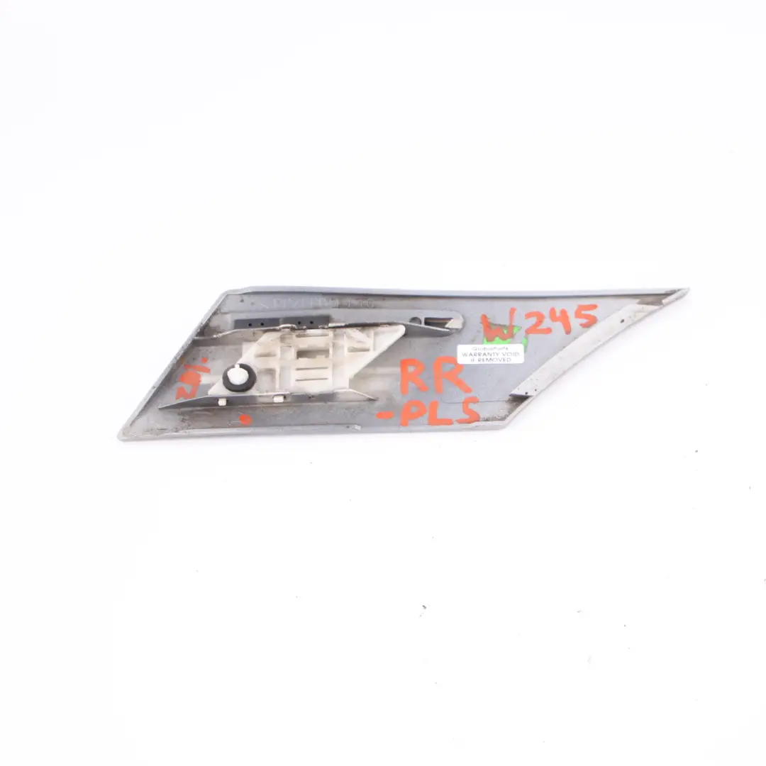 Mercedes W245 Rear Fender Protective Strip Right O/S Polar Silver Metallic - 761 - SKU A1696904262-PLS - Part number A1696904262