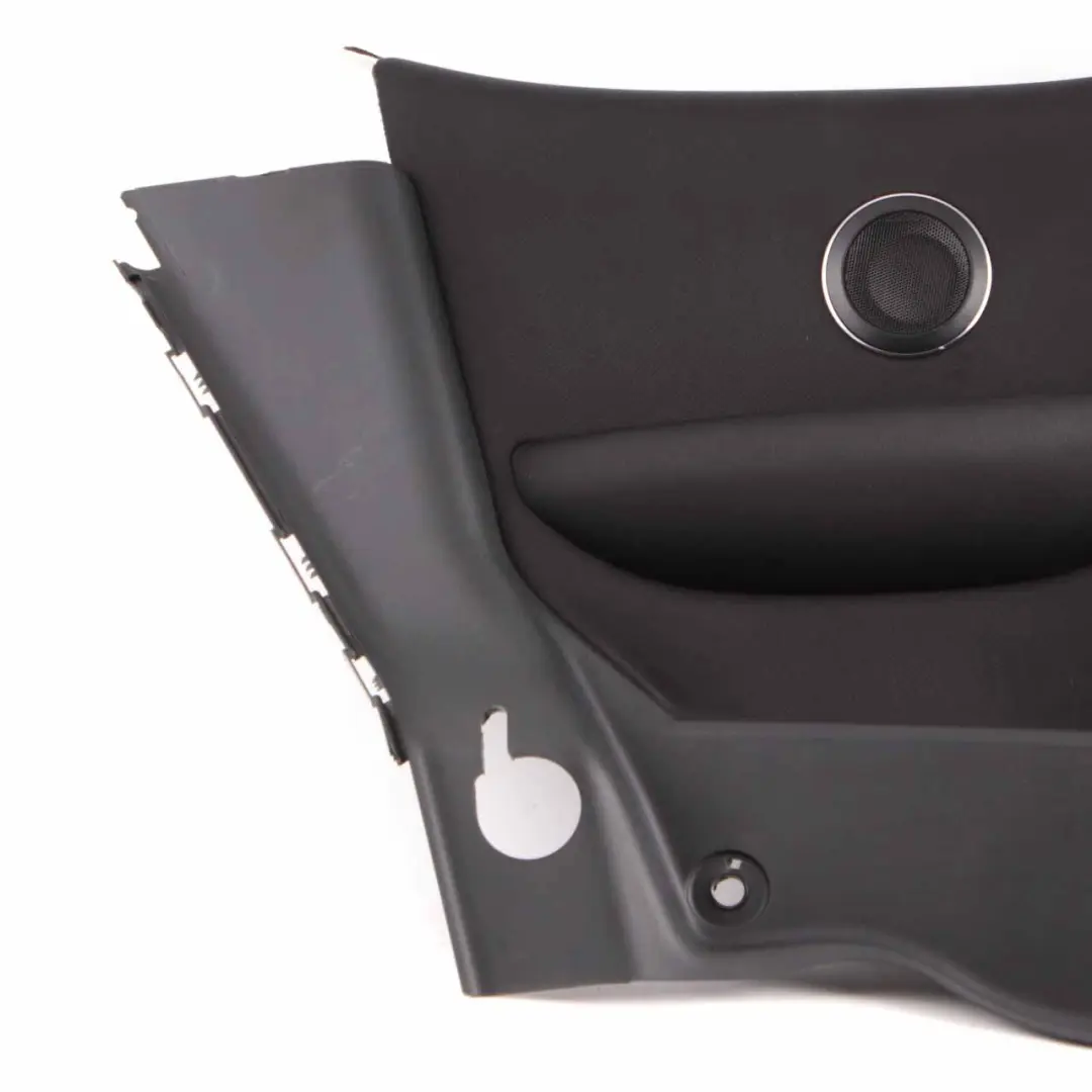 Lateral Trim Panel Mercedes W169 Coupe Rear Left N/S Covering Cloth Black to with Part number A1696907325 Lateral Trim Panel Mercedes W169 Coupe Rear Left N/S Covering Cloth Black - SKU A1696907325 - Part number A1696907325