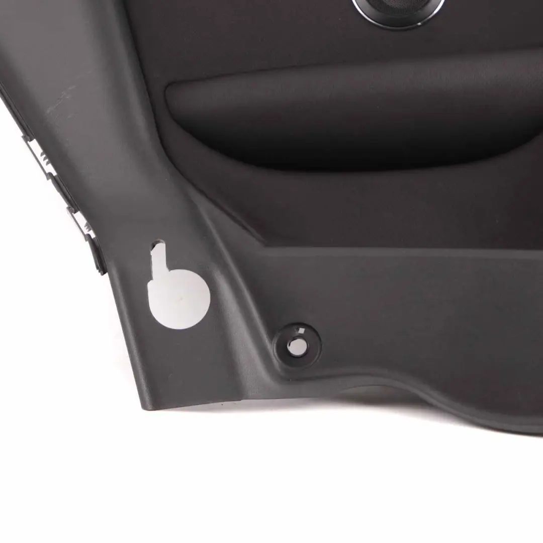 Lateral Trim Panel Mercedes W169 Coupe Rear Left N/S Covering Cloth Black to with Part number A1696907325 Lateral Trim Panel Mercedes W169 Coupe Rear Left N/S Covering Cloth Black - SKU A1696907325 - Part number A1696907325