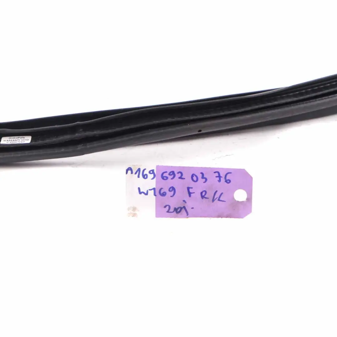 Mercedes W169 Door Seal Front Left Right N/O/S Edge Protection - SKU A1696920376 - Part number A1696920376