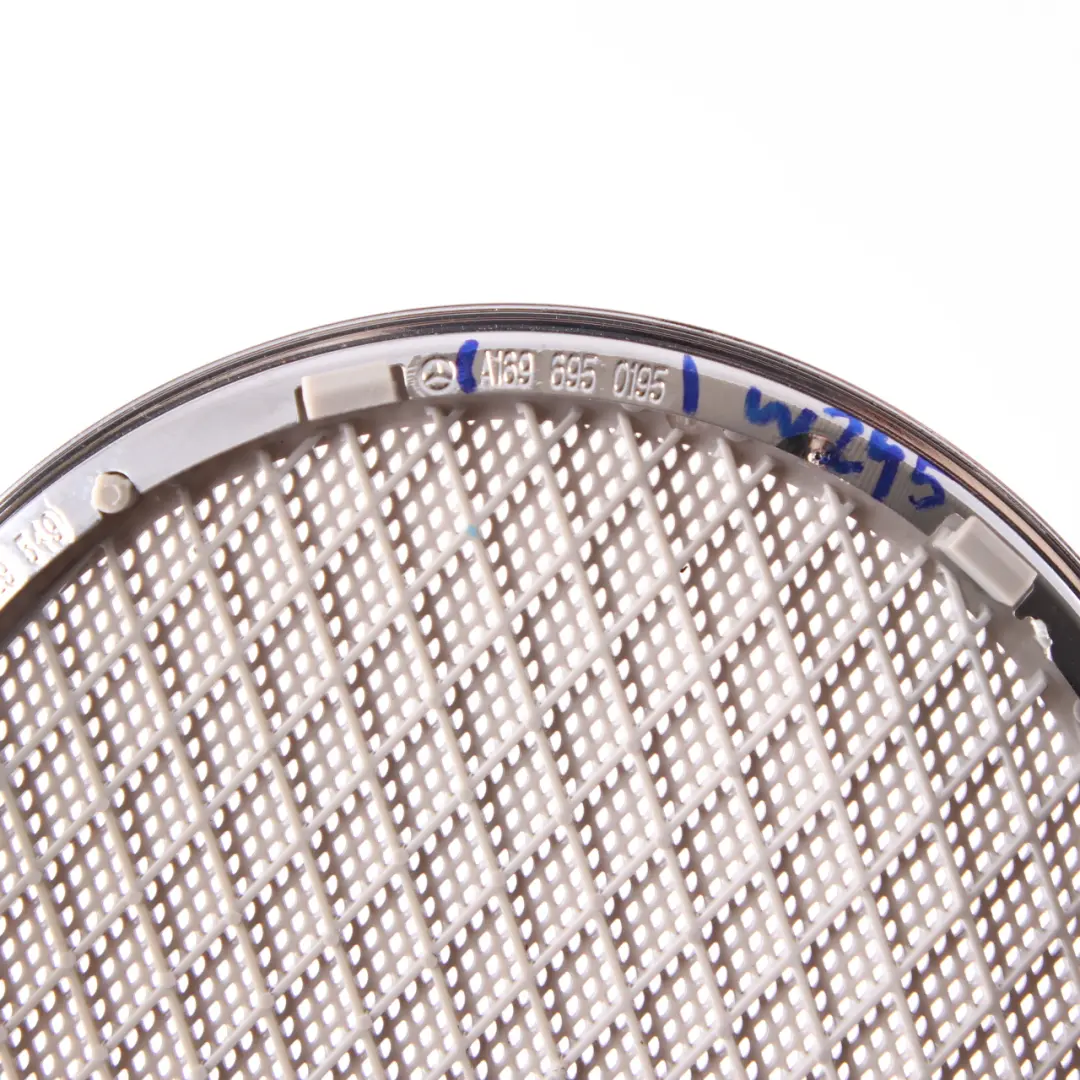 Mercedes W169 Speaker Cover Rear Left Right N/O/S Loudspeaker Grey - SKU A1696950195-3 - Part number A1696950195