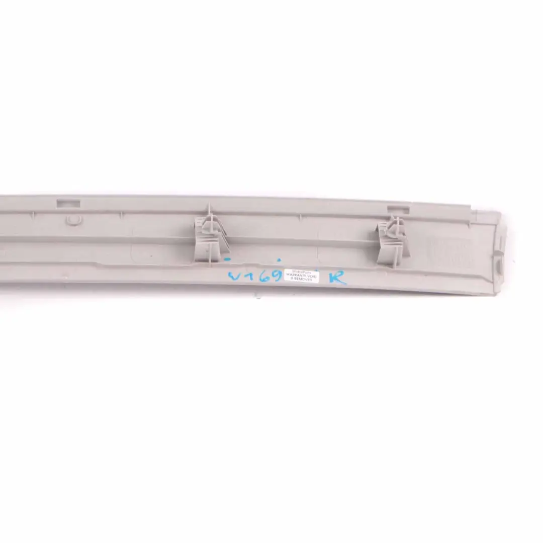 Abdeckung Dachhimmel Panel Trim Rechts Grau für Mercedes W169 mit Teilenummer A1696950495 Mercedes W169 Abdeckung Dachhimmel Panel Trim Rechts Grau - SKU A1696950495 - Teilenummer A1696950495