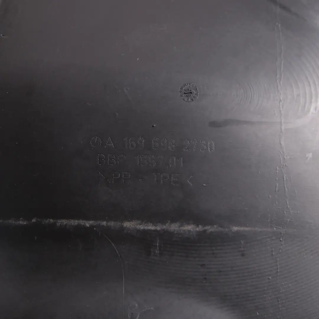 Arch Trim Front Left N/S Rear Section Panel to Mercedes W245 Wheel with Part number A1696982730 Mercedes W245 Wheel Arch Trim Front Left N/S Rear Section Panel - SKU A1696982730-1 - Part number A1696982730