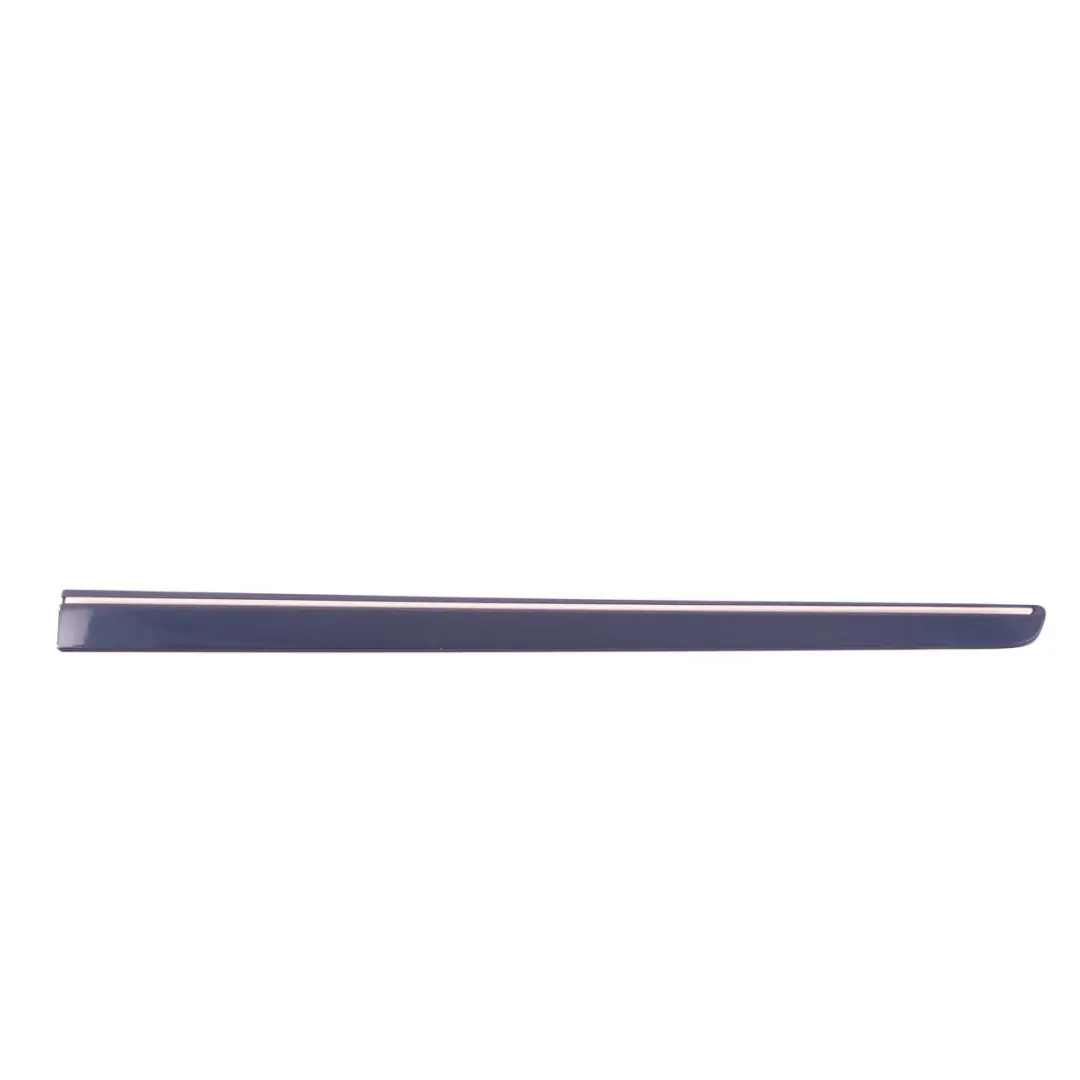  Mercedes-Benz W245 Banda de moldura de puerta delantera derecha Azul Atolón - SKU A1696983662-AB - Número de pieza A1696983662