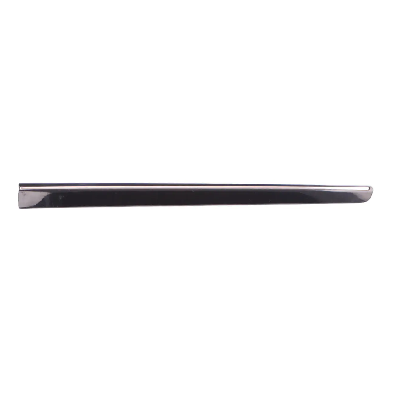 Mercedes W245 Moldura Puerta Delantera Derecha Exterior Color Negro Cósmico