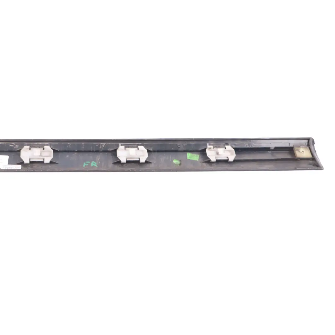Front Right O/S Door Trim Molding Strip Cosmic Black Metallic -191 to Mercedes W245 with Part number A1696983662 Mercedes W245 Front Right O/S Door Trim Molding Strip Cosmic Black Metallic -191 - SKU A1696983662-KB - Part number A1696983662