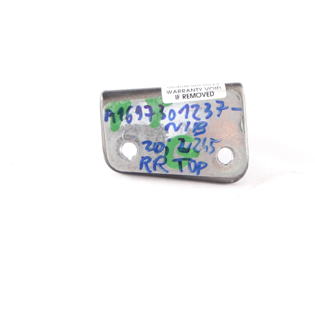 Door Hinge Rear Right O/S Upper Night Black - 696 to Mercedes W169 W245 with Part number A1697201237 Mercedes W169 W245 Door Hinge Rear Right O/S Upper Night Black - 696 - SKU A1697201237-NIB - Part number A1697201237