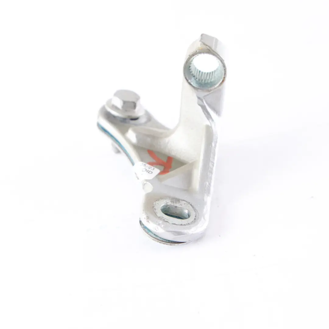 Door Hinge Front Right O/S Upper Polar Silver 761 to Mercedes W169 W245 with Part number A1697201437 Mercedes W169 W245 Door Hinge Front Right O/S Upper Polar Silver 761 - SKU A1697201437-PLS - Part number A1697201437