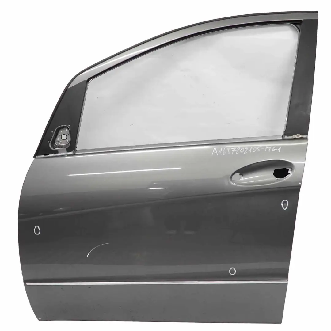 Mercedes W169 Door Front Left N/S A-Class Mountain Grey Metallic - 787 - SKU A1697202105-MG1 - Part number A1697202105