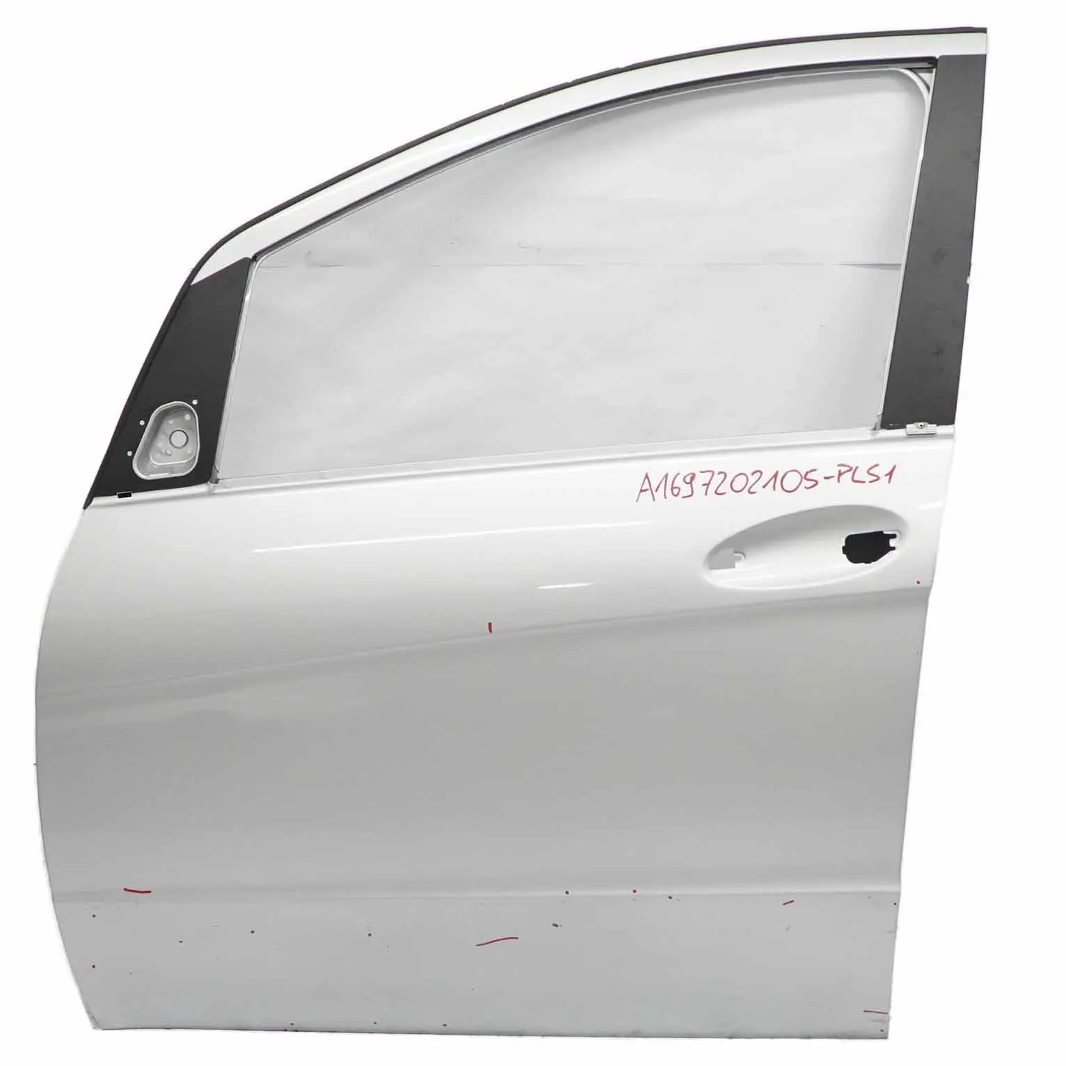 Mercedes W169 Porta anteriore sinistra Polar Silver Metallic - 761