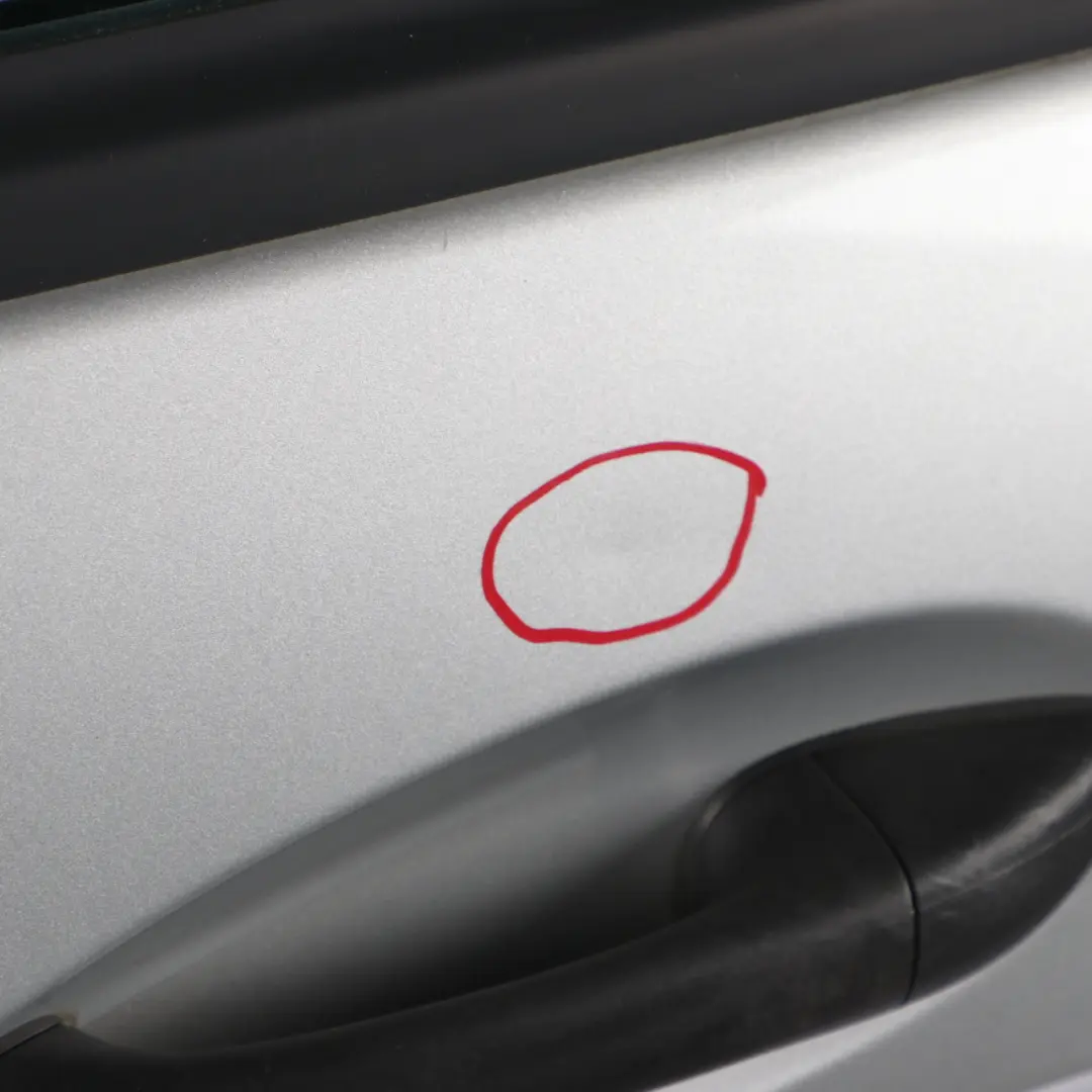 Door Front Left N/S Polar Silver Metallic - 761 to Mercedes W169 with Part number A1697202105 Mercedes W169 Door Front Left N/S Polar Silver Metallic - 761 - SKU A1697202105-PLS - Part number A1697202105