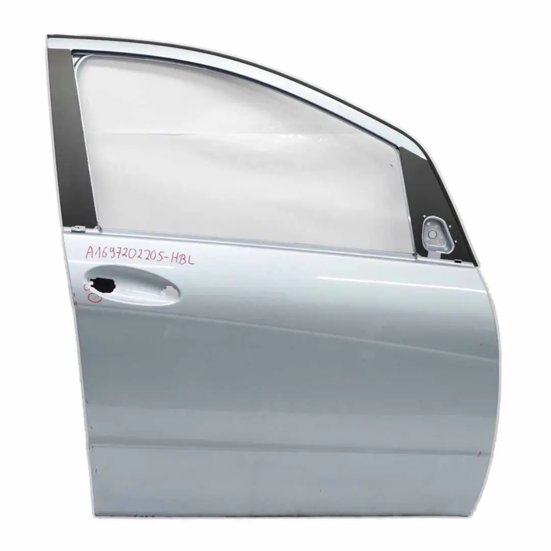 Door Front Right O/S Horizon Blue Metallic - 391 to Mercedes W169 with Part number A1697202205 Mercedes W169 Door Front Right O/S Horizon Blue Metallic - 391 - SKU A1697202205-HBL - Part number A1697202205