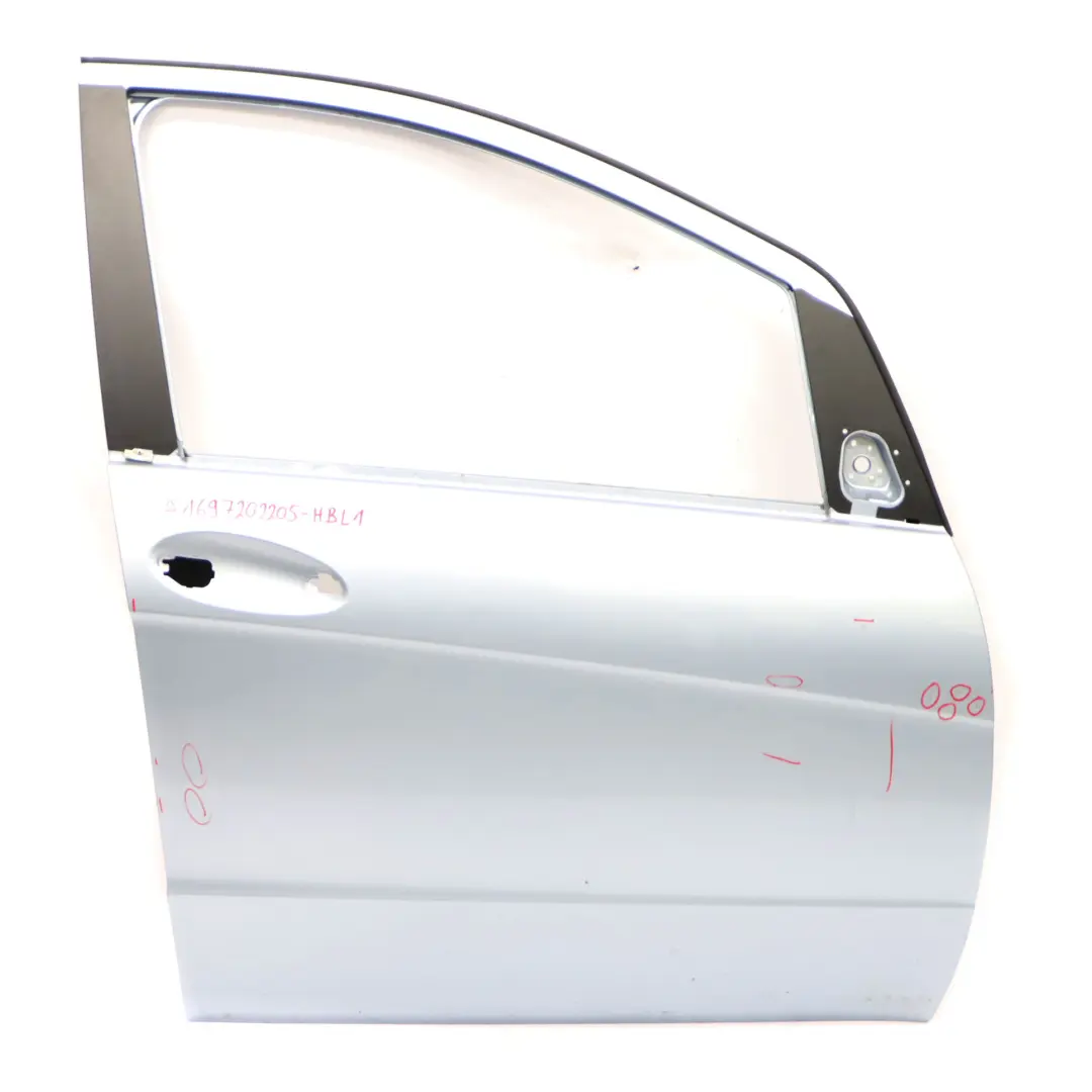 Porta anteriore destra Horizon Blue Metallic - 391 per Mercedes W169 con numero di parte A1697202205 Mercedes W169 Porta anteriore destra Horizon Blue Metallic - 391 - SKU A1697202205-HBL1 - Numero di parte A1697202205