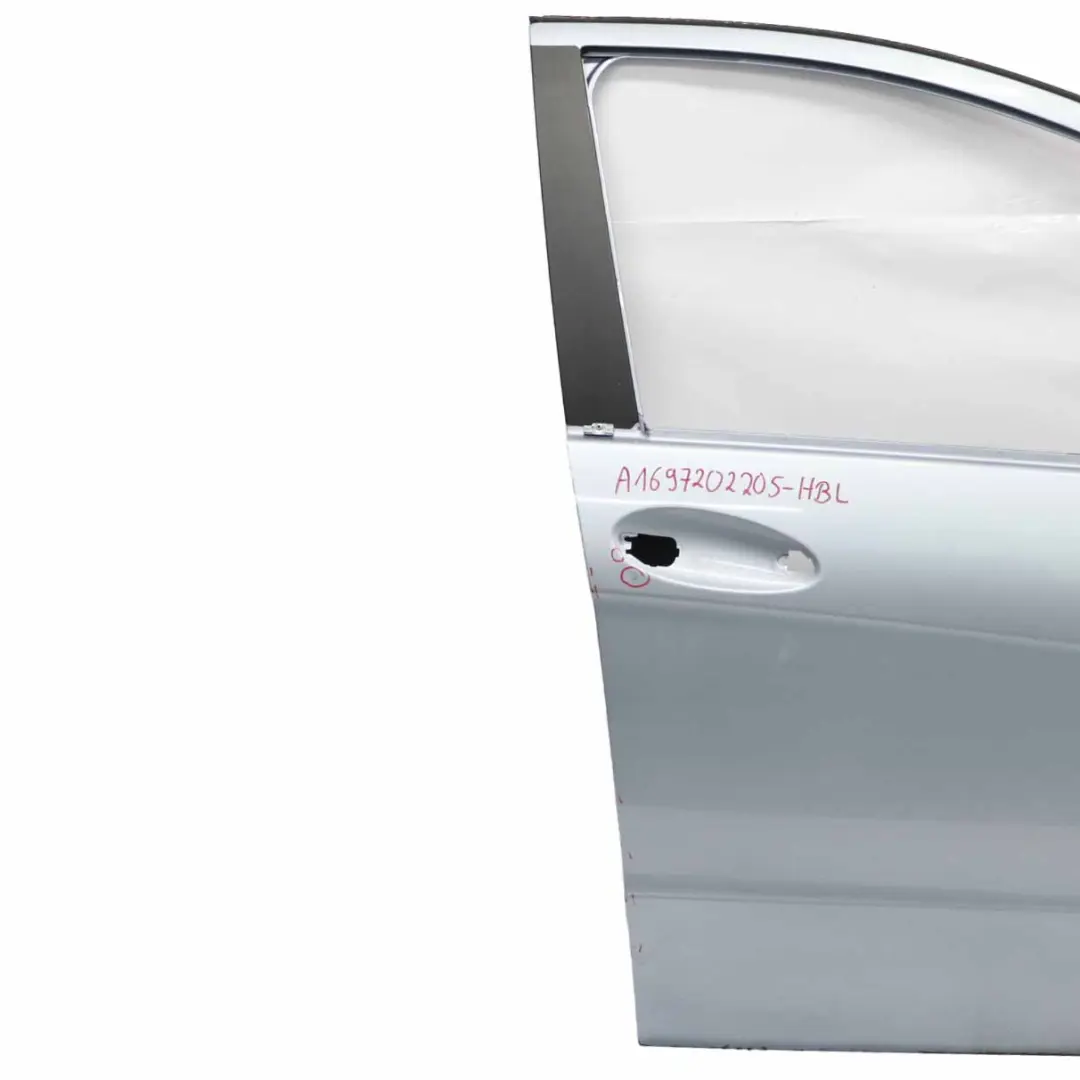 Tür vorne rechts Horizon Blau Metallic - 391 für Mercedes W169 mit Teilenummer A1697202205 Mercedes W169 Tür vorne rechts Horizon Blau Metallic - 391 - SKU A1697202205-HBL - Teilenummer A1697202205