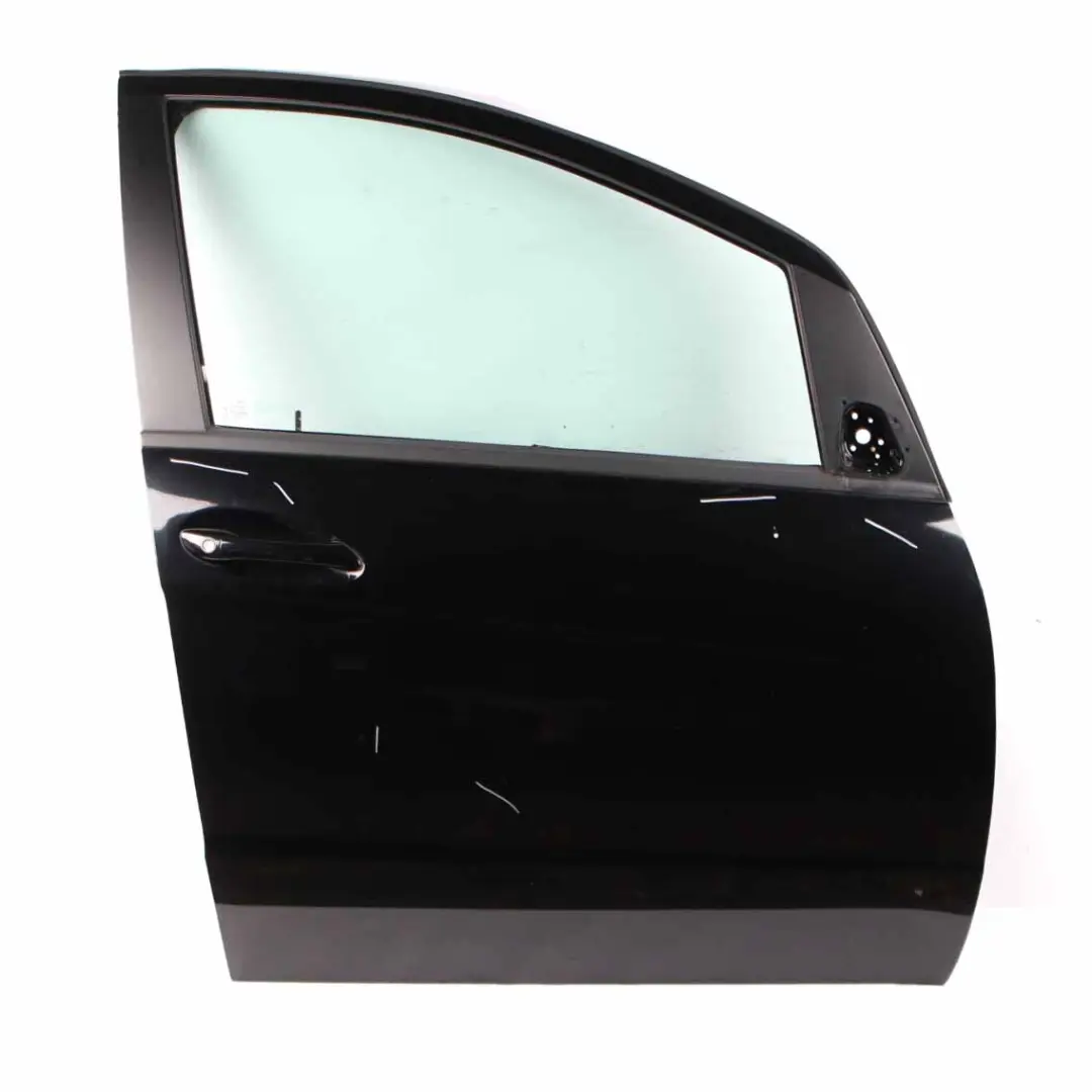 Door Front Right O/S Kosmos Cosmic Black Metallic - 191 to Mercedes W169 with Part number A1697202205 Mercedes W169 Door Front Right O/S Kosmos Cosmic Black Metallic - 191 - SKU A1697202205-KB - Part number A1697202205