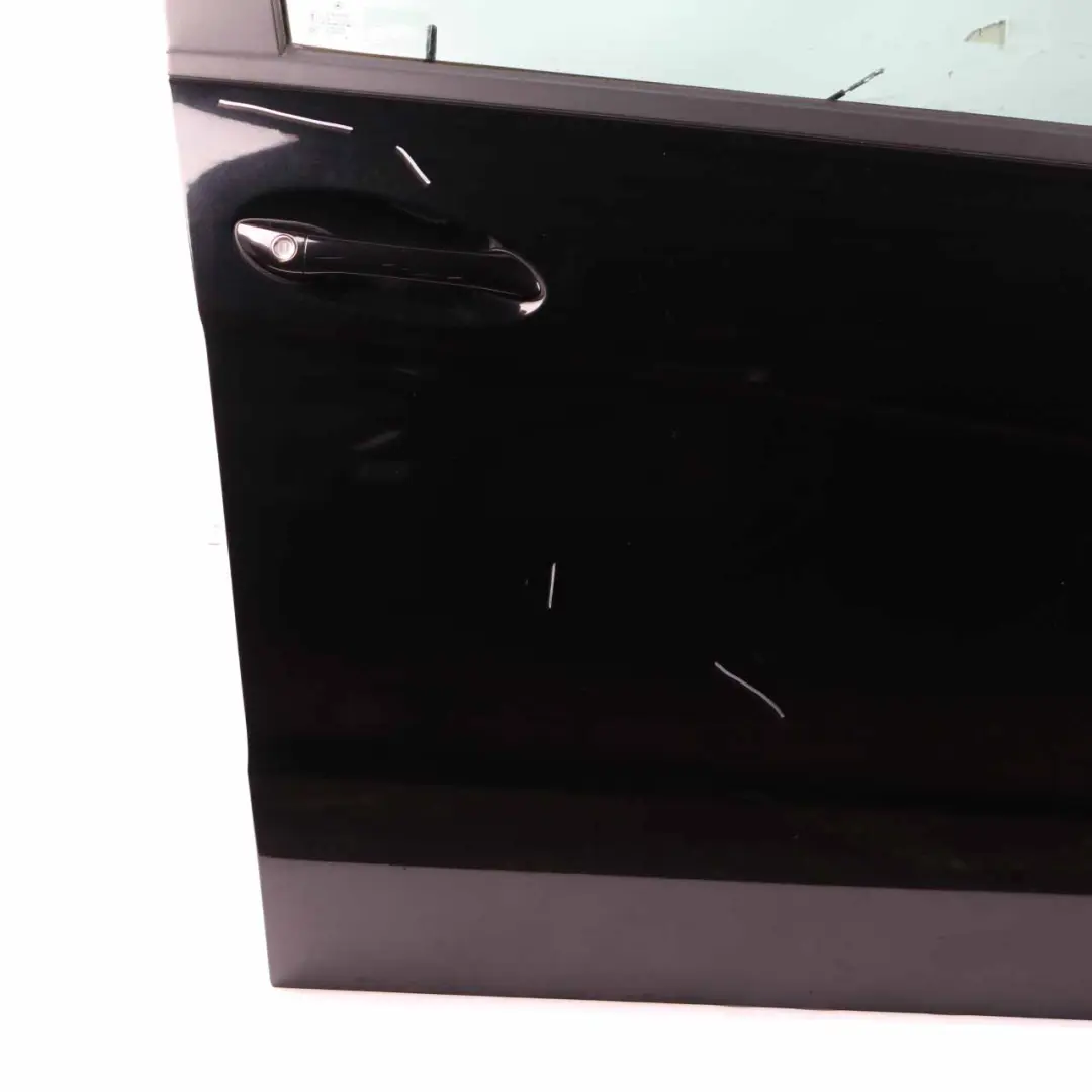 Door Front Right O/S Kosmos Cosmic Black Metallic - 191 to Mercedes W169 with Part number A1697202205 Mercedes W169 Door Front Right O/S Kosmos Cosmic Black Metallic - 191 - SKU A1697202205-KB - Part number A1697202205