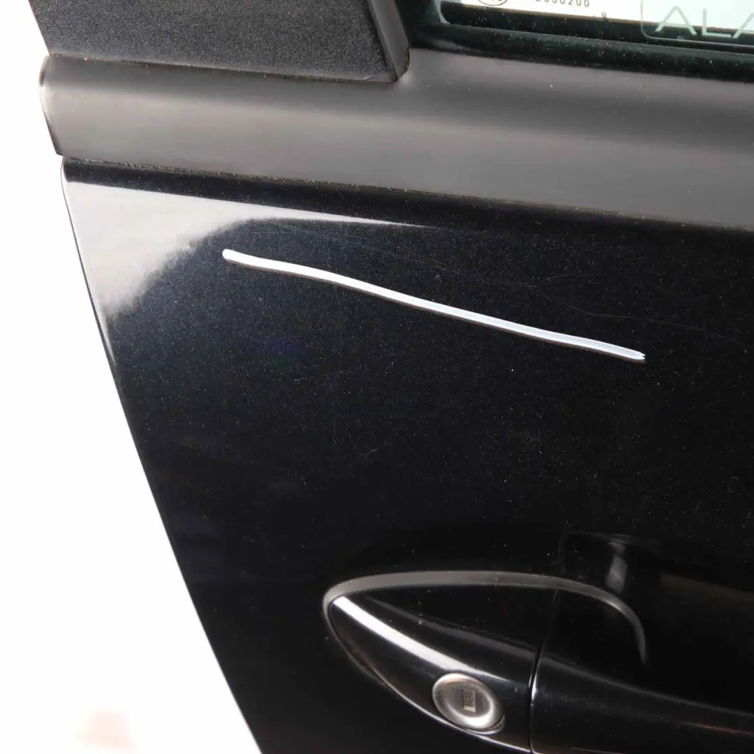 Door Front Right O/S Kosmos Cosmic Black Metallic - 191 to Mercedes W169 with Part number A1697202205 Mercedes W169 Door Front Right O/S Kosmos Cosmic Black Metallic - 191 - SKU A1697202205-KB - Part number A1697202205